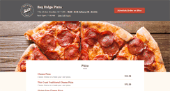 Desktop Screenshot of bayridgepizzany.com